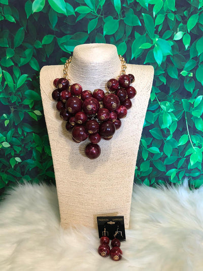 Grapevine Necklace Set